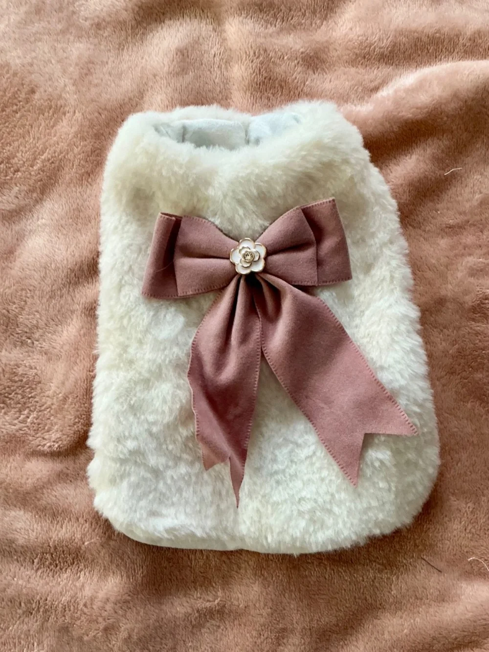 Boutique over coat dog vest